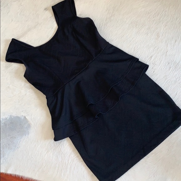 Macy's Dresses & Skirts - Macy’s - Fun and flirty black peplum dress